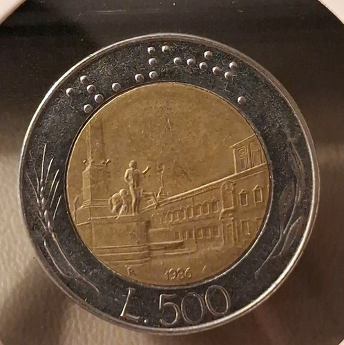 1986 italy 500 lire - 1986,