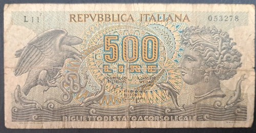 1966 italy 500 - 1966, lire