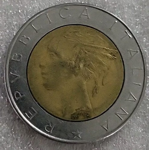 Italy 500 lire plazza - -,