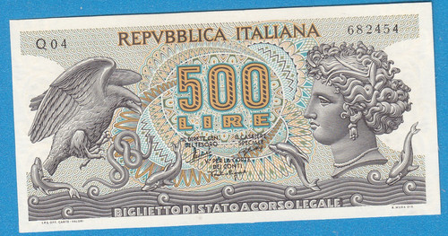 1966 italy 500 lire - 1966,