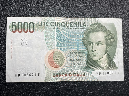Italy 5000 lire - 5000, 1985
