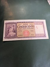 Italy 500 Lire 1947 Banknote