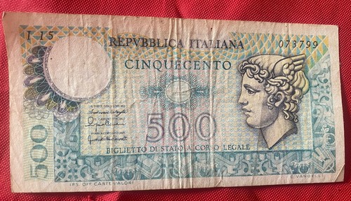1979 1974 italy 500 lire - italy,