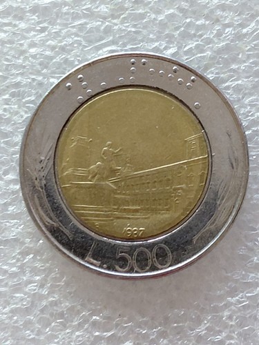 1987 italy 500 lire - italy,