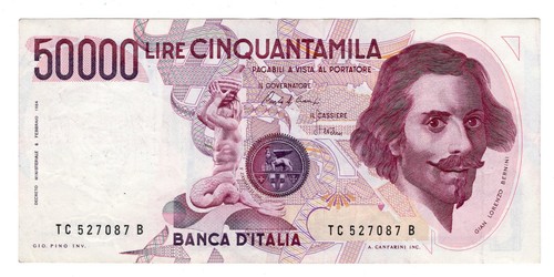 Italy 000 lire 113a 1984 - italy, 50,000
