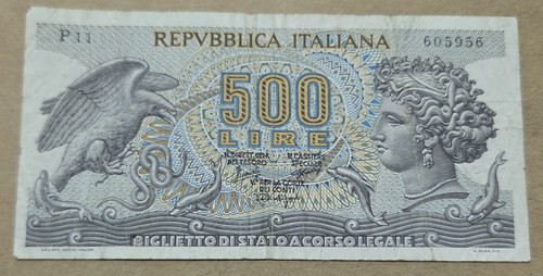 Italy 500 lire - 🇮🇹,
