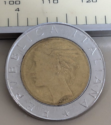 1986 italy 500 lire - 500,