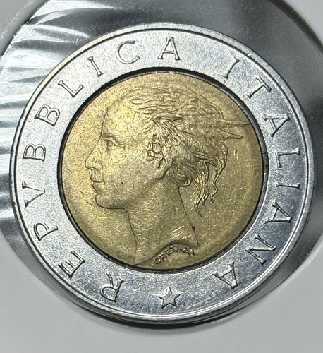 1991 italy 500 lire - 500,