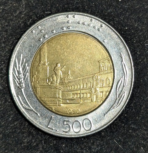 1990 italy 500 lire - 500,