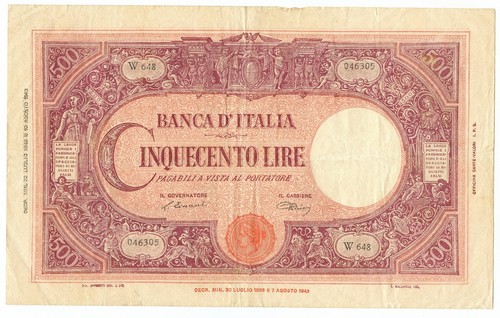 500 lire barbetti grande - barbetti,