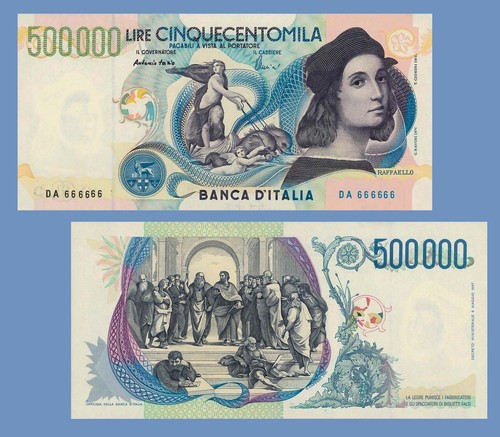 Italy 500 000 lire - 500,