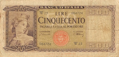 Italy 500 lire - *,
