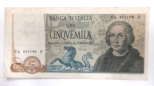 1973 issue italy 5000 - 1973,