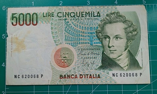 Italy 5000 lire 1985 111 - 5000,
