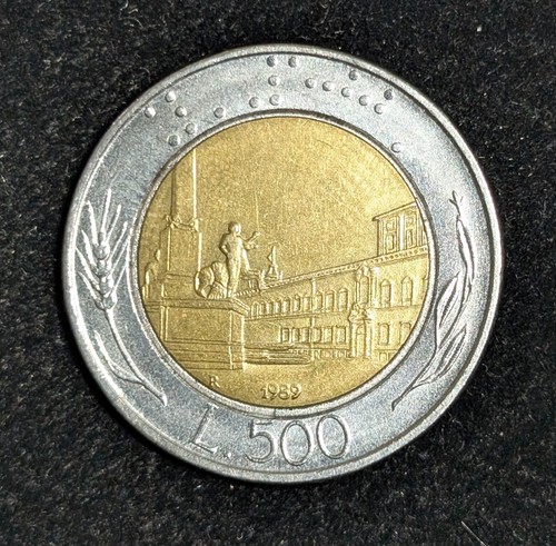 1989 italy 500 - r, lire