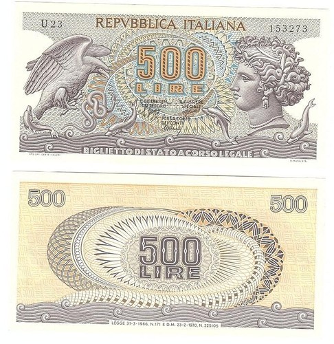 Italy 500 lire - -,