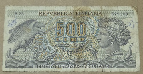 Italy 500 lire - italy,