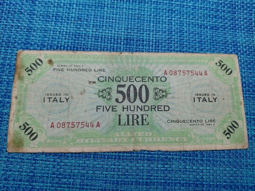 Italy 500 lire - lire,