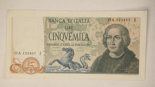 1971 italy 5000 lire - 1971,