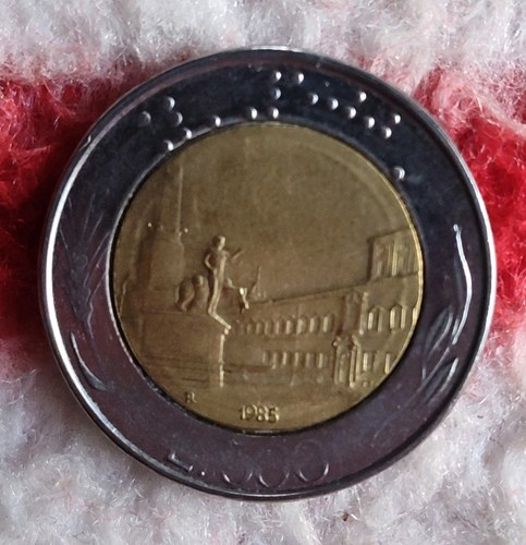 1985 italy 500 lire - 500,
