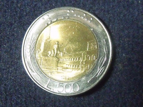 Italy 500 lire 1982 - lire,, rare