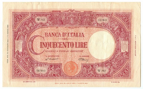500 lire barbetti grande - barbetti,