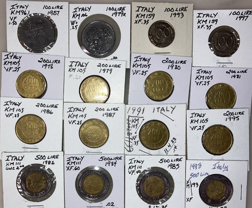 Italy lire 100 200 - 100,200, &