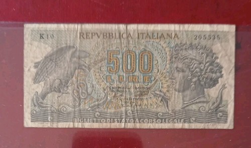 Italy 500 lire - italy,