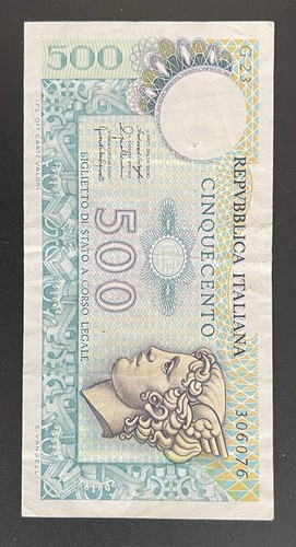 Italy 500 lira - 500,