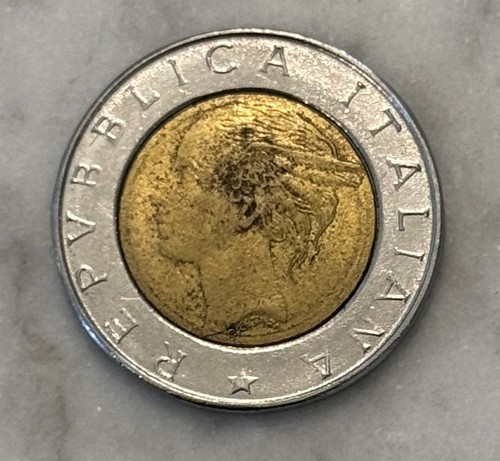 Italy 500 lire - 500, very