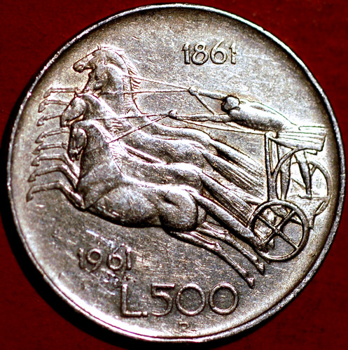1961 italy 500 lire 99 - 1961,